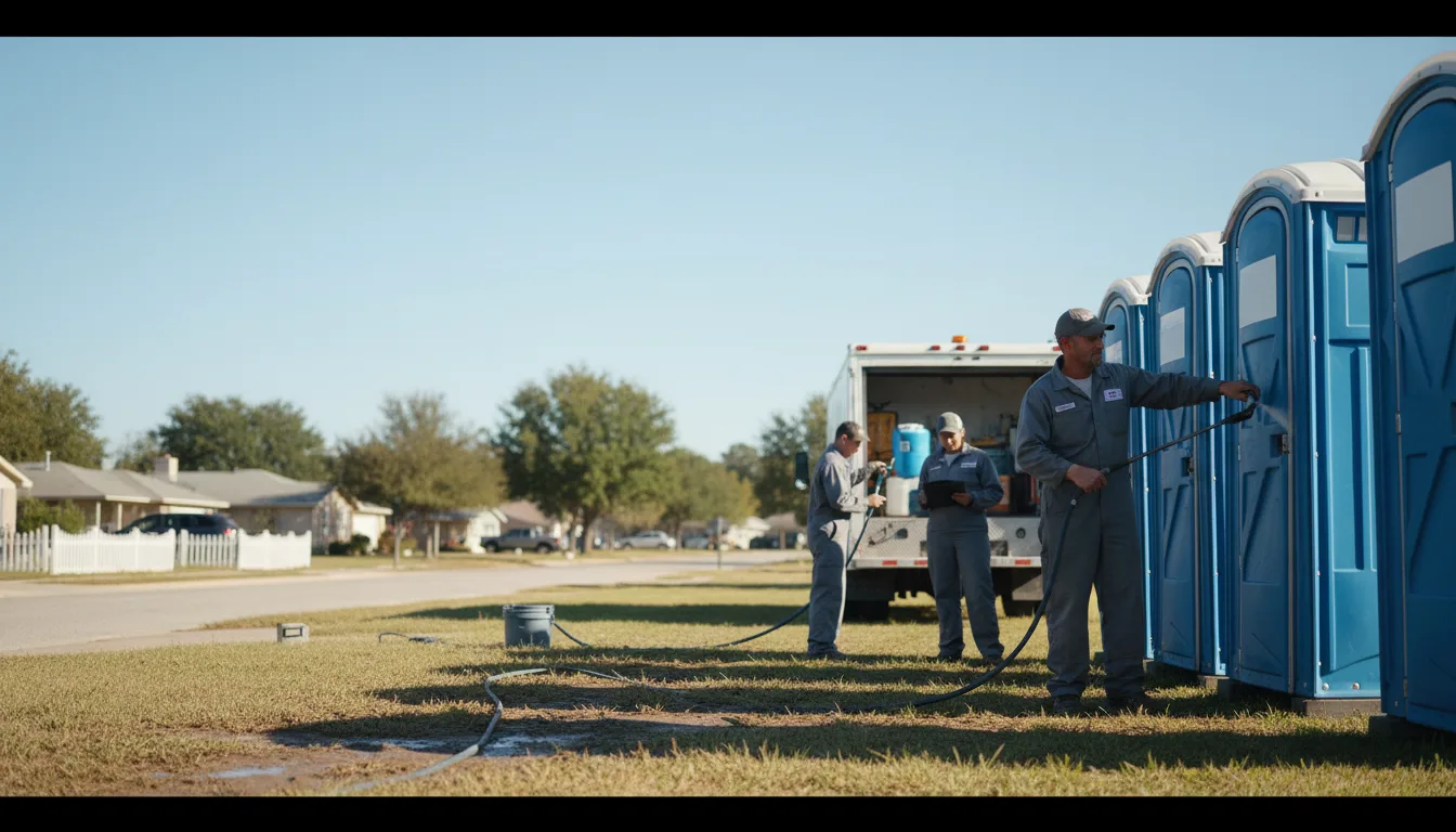 Long-Term Portable Toilet Rental in Ashland, NE near me